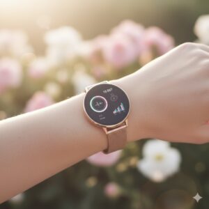 est smartwatch for women with elegant design and health tracking.